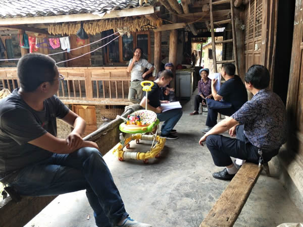 結(jié)對幫扶入戶 助力脫貧攻堅(jiān)