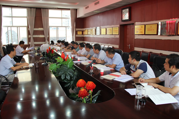 隴運集團公司黨委組織開展黨支部建設(shè)標準化培訓(xùn)