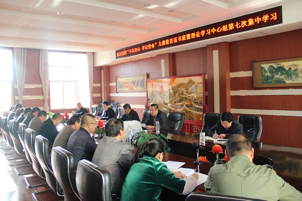 隴運集團公司黨委召開“不忘初心、牢記使命”主題教育讀書班暨理論學(xué)習(xí)中心組第七次集中學(xué)習(xí)（擴大）會議