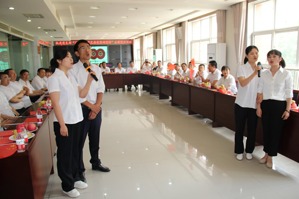 隴運集團公司機關黨支部開展“慶·七一 知黨史 感黨恩 頌黨情”主題黨日活動