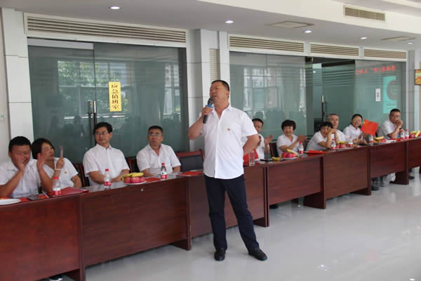 隴運集團公司機關黨支部開展“慶·七一 知黨史 感黨恩 頌黨情”主題黨日活動